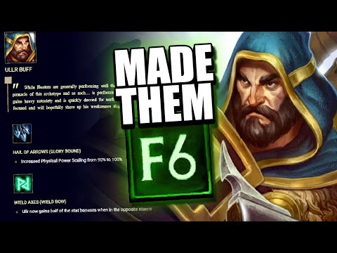 ULLR BUFFS MADE THEM F6! - Ranked Joust - Smite