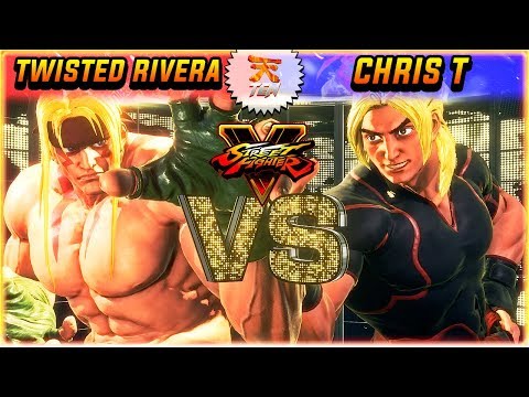 SFV AE ✪ TWISTED RIVERA (Alex) vs CHRIS T (Ken) |  ✪ SF5 TenSFV