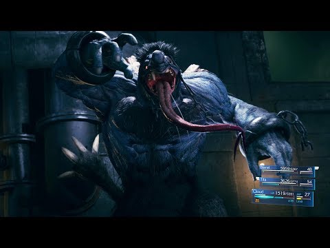 Final Fantasy 7 Remake - Abzu Boss Fight #2