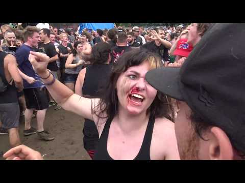 EVERY TIME I DIE Live at Vans Warped Tour 2018 AMERICAN MOSH PITS 7/25/18 Darien Center NY