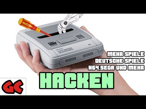 SNES Mini hacken, deutsche Spiele patchen, N64 Spiele drauf abspielen