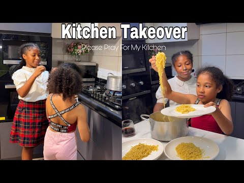 kITCHEN TAKE OVER BY MY KIDS | PRAY FOR MY KITCHEN