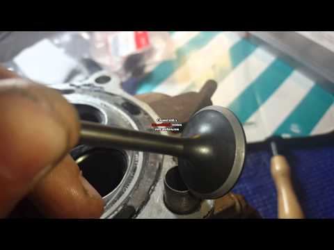 how to replace crf250 valves