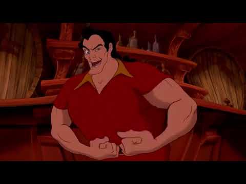 YTP: Gaston goes an a abusive rampage in his tavern