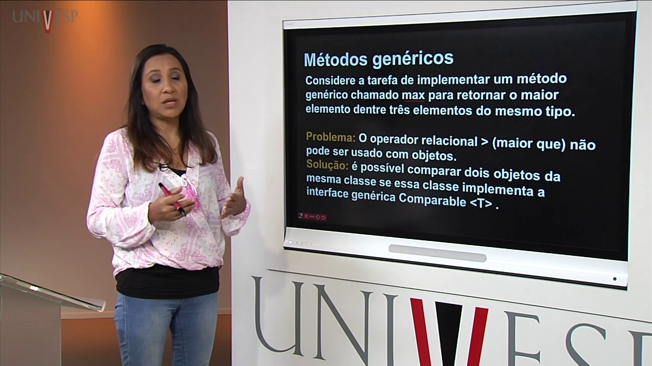 Programação Orientada a Objetos – Aula 10 – Classes e métodos genéricos