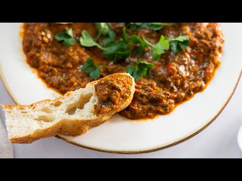 Moroccan Zaalouk (Eggplant Salad) Recipe