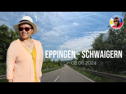 Autofahrt Schwaigern Eppingen Heilbronner Land