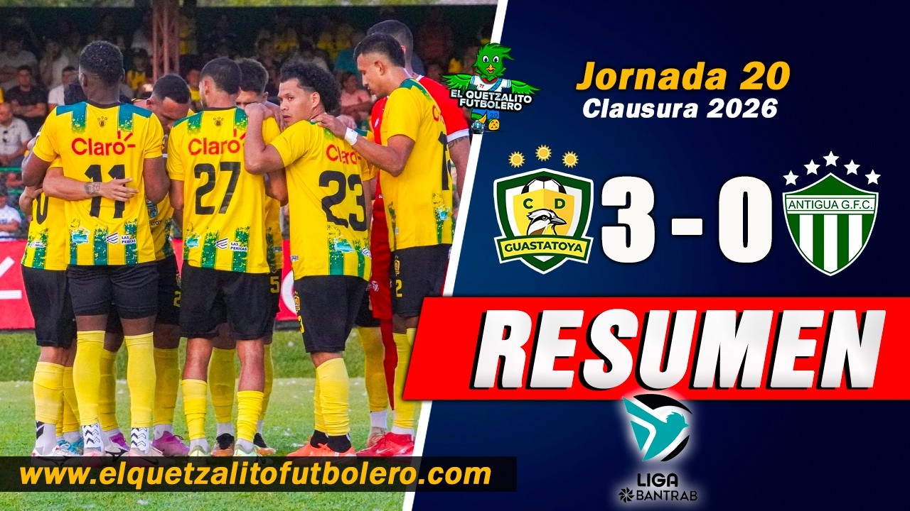 Deportivo Guastatoya vs Antigua G Highlights