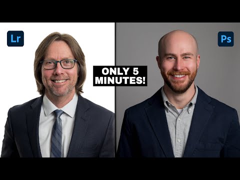 How to: Editing Corporate Headshots FAST!