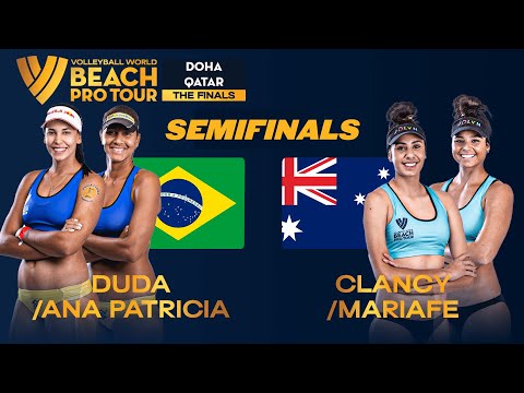Duda/Ana Patrícia vs. Clancy/Mariafe - Semi Final Highlights Doha 2023 #BeachProTour