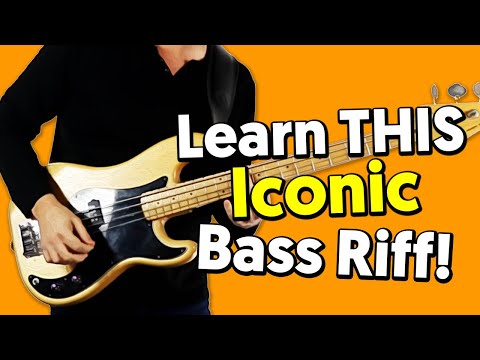 Uncovering The 'Jazz' Secrets Behind An Iconic Andy Rourke Bass Riff (tabs and tutorial)