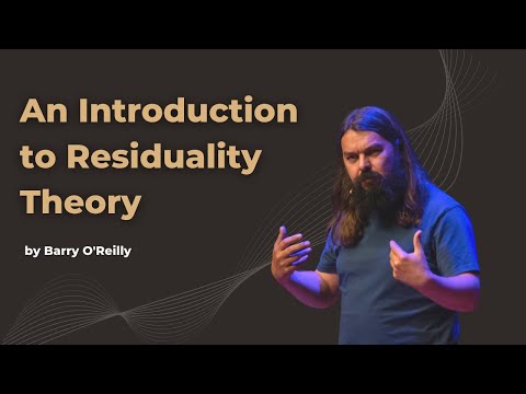 An Introduction to Residuality Theory - Barry O'Reilly - DDD Europe 2022