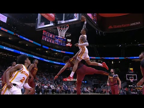 John Collins threw down a dunk of the year candidate on poor Jarrett Allen 😲