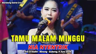 Download lagu TAMU MALAM MINGGU VOC. NIA NYENTRIK || BAMBANG SATRIA GROUP || KEDIRI, 11 JUNI 2025 mp3