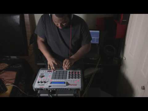 citythebeatmaster " The Bad Thriller " Live Finger Drumming Mpc Performance