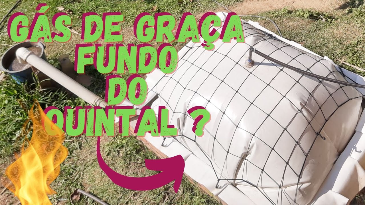 Construa seu BIODIGESTOR e tenha Independência de GAS de Cozinha !