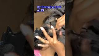 Braid Number 10 || how to braid numbers in hair #shorts