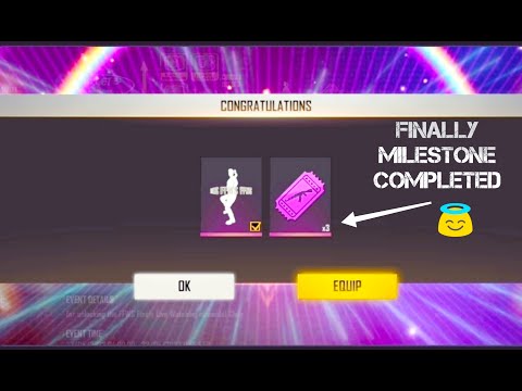 Milestone complete now rewards unlock🤤