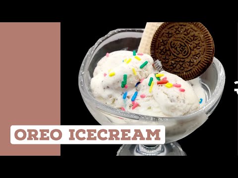 How to make  OREO icecream at home || દૂધથી બનાવો માર્કેટ જેવો ટેસ્ટી ઓરિઓ આઈસક્રીમ ||