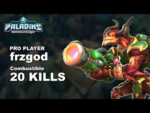 frzgod Drogoz 20 KILLS!! Paladins Pro (SSG) Ranked Gameplay 1440p High Quality Video