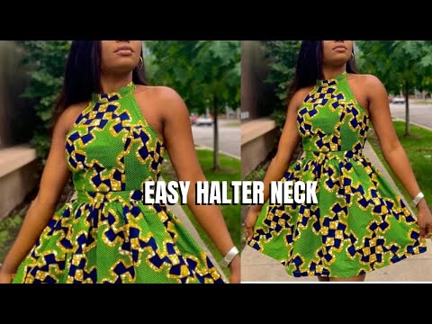 HOW TO MAKE AN HALTER NECKLINE | PATTERN DRAFTING