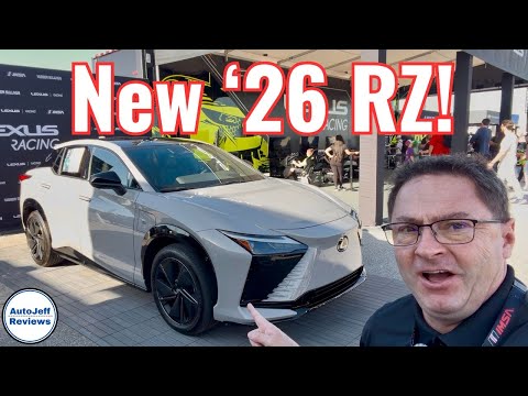 *!st LOOK* 2026 Lexus RZ 550e F SPORT AWD has Power, Looks, and Fun!
