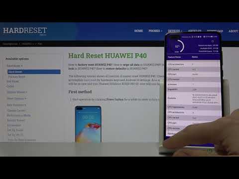 Huawei P40 - Check the CPU-Z Pro Specification