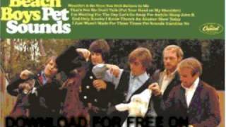 beach boys - I'm Waiting for the Day - Pet Sounds
