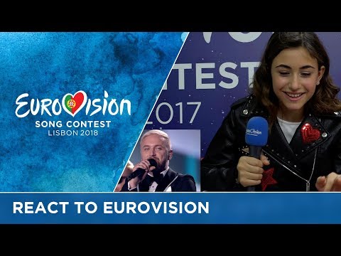 Junior Eurovision reacts to the Eurovision Song Contest
