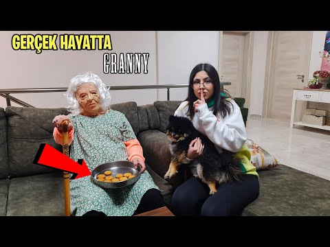 GERÇEK HAYATTA GRANNY ANNEANNE'MİN KURABİYELERİNİ YEDİM ! EYLÜL LAL