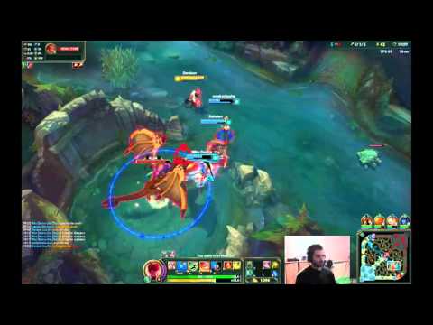 BOT: Lee Sin/Pantheon vs Miss Fortune/Lux | PATCH 5.21