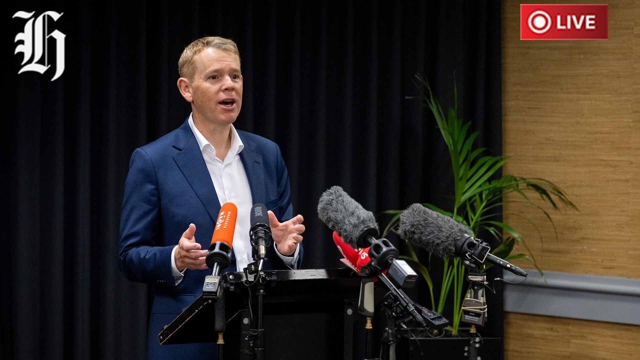 NZ Herald Live:  Chris Hipkins speaks to media