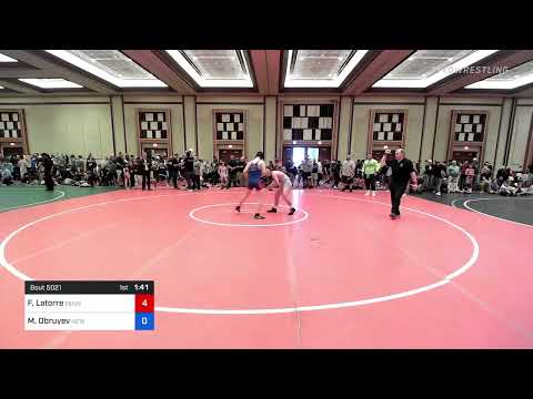 165 Lbs Rr Rnd 1 - Franco Latorre, Pennsylvania Vs Muhammadjon Obruyev, New York C229