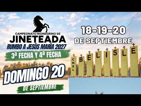 CAMPEONATO RIONEGRINO DE JINETEADA