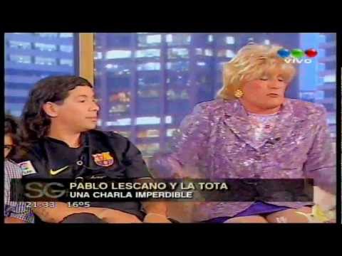 Susana con "La Tota" y Pablo Lescano (Damas Gratis) [HQ] Parte 1ra.