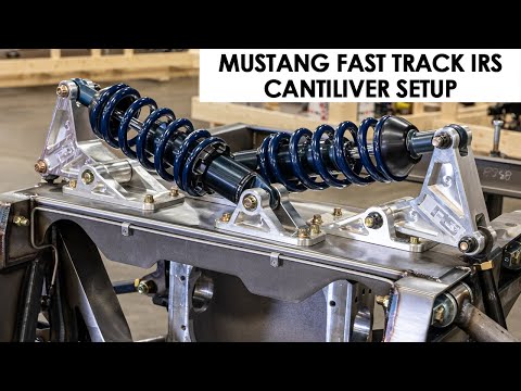 1969 Mustang FAST TRACK IRS with Billet Cantilever Shock Setup