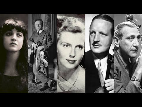 Bel Canto Series - Ponselle, Elman, Beal, Primrose and Piatigorsky perform Tchaikovsky