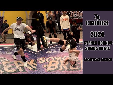 Crumbs in Action: Cypher Solos from Somos Break Zacatecas 2024 | Bboy Crumbs