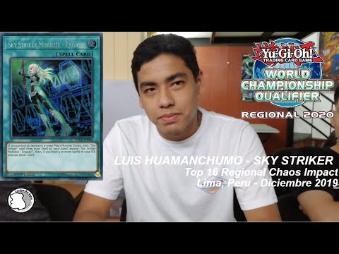 Carloncho Store  Luis Huamanchumo - Sky Striker Top 16 Regional CHIM  Diciembre 2019