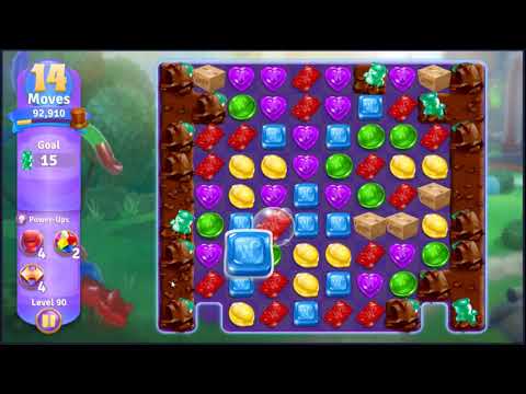 Wonka's World of Candy Level 90 - NO BOOSTERS + FULL STORY 🍫 | SKILLGAMING ✔️