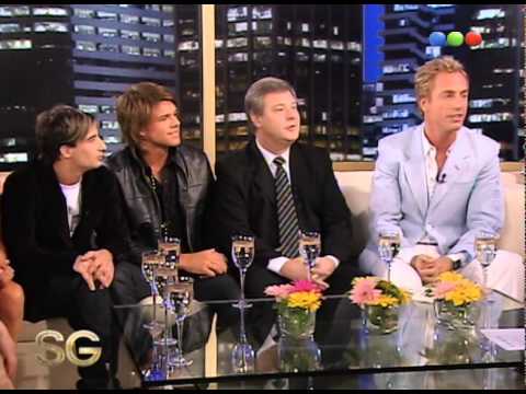 Marley and the cast of The Wall: Guaranteed Fun - Susana Gimenez 2008