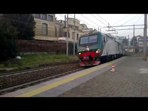 E464 497+8 piano ribassato Trenord - Monza 02/12/2015