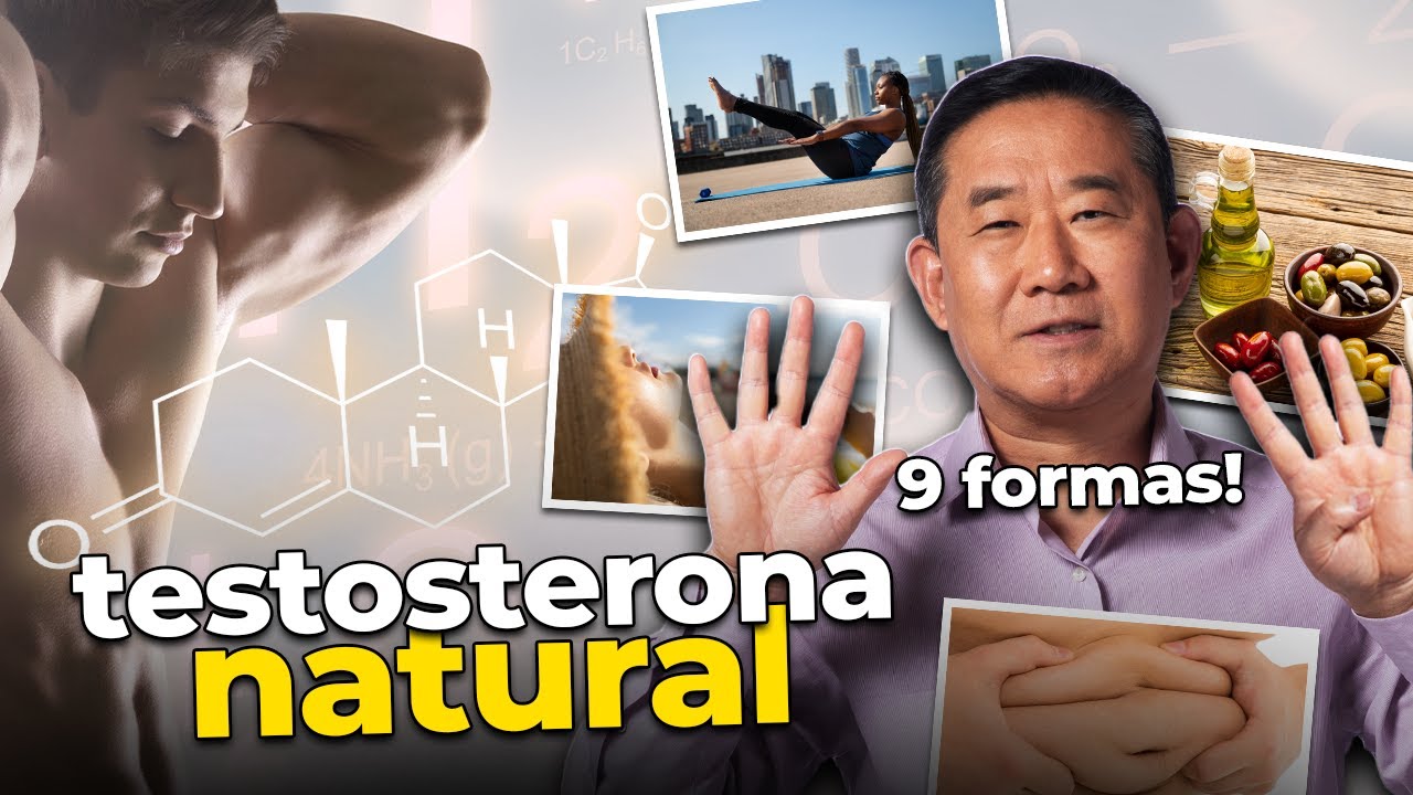 FAÇA ISSO E AUMENTE SEU NÍVEL DE TESTOSTERONA NATURAL! - 9 FORMAS | Peter Liu