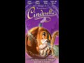 Opening To Rodgers Hammerstein S Cinderella VHS 2002