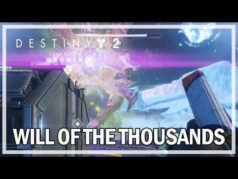 Destiny 2 Warmind - Will of the Thousands (PC Gameplay)