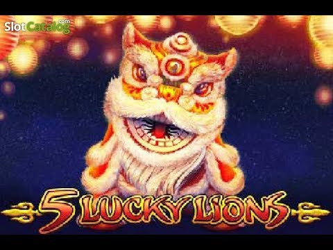 5 Lucky Lions gameplay video