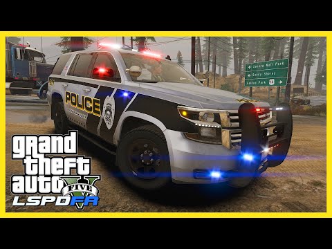Sheriff Patrol in GTA 5 | Lspdfr GTA 5 4K | POLICE OFFICER in GTA 5