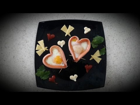 Romantic and easy idea for breakfast DIY