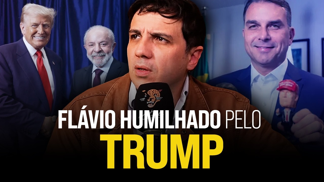 TRUMP MANDA RETIRAR TÍTULO DE "PRESIDENTE ELEITO" DE CARTA DE FLÁVIO BOLSONARO