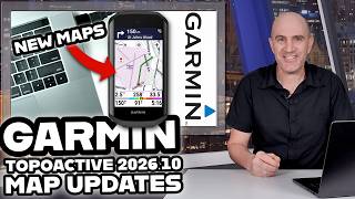 NEW GARMIN TopoActive 2026.10 MAP Packs // Update Tips
